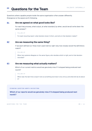 Sample report, page 9