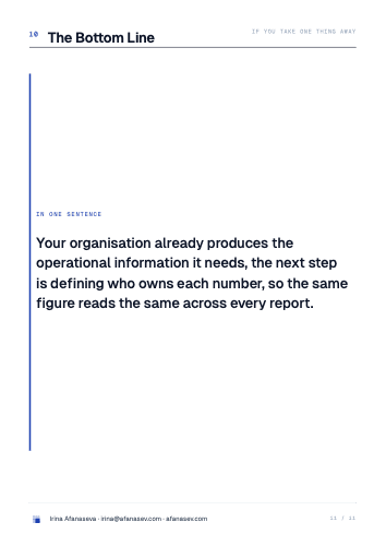 Sample report, page 11